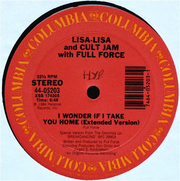 I Wonder If I Take You Home - secondary