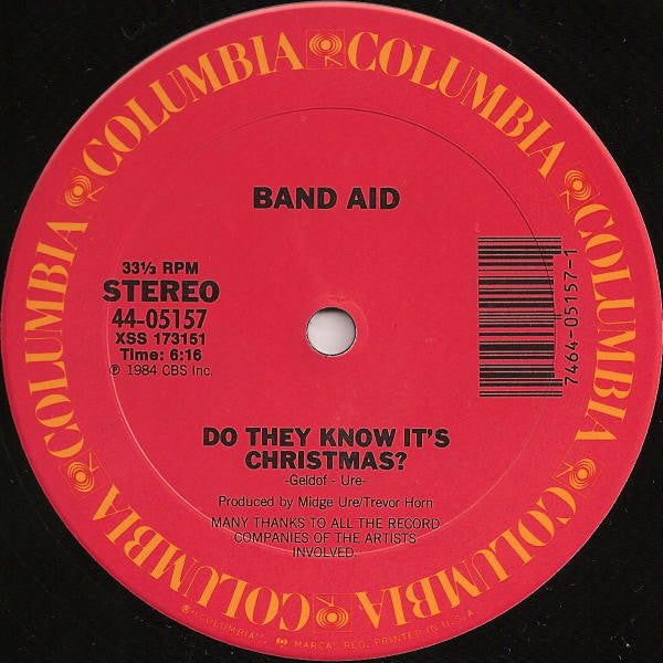 Do They Know It's Christmas? - secondary