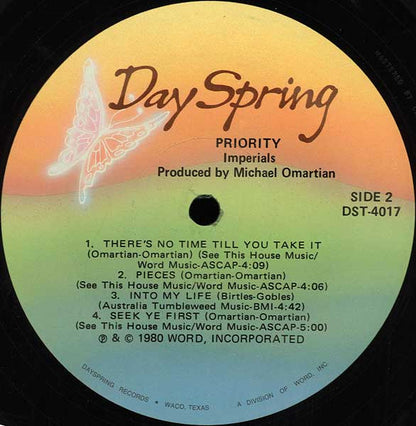 Priority - secondary