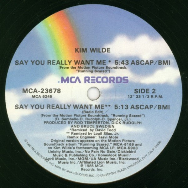 Say You Really Want Me - secondary