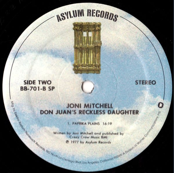 Joni Mitchell - Don Juan's Reckless Daughter