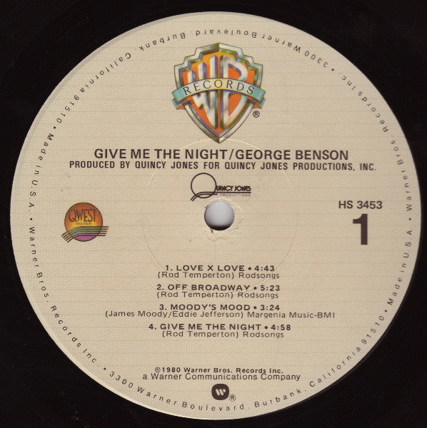 Give Me The Night - secondary