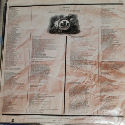 The Alarm - Declaration