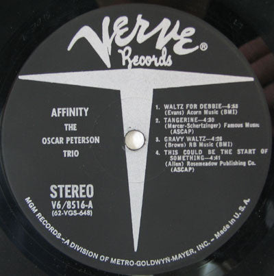 Affinity - secondary