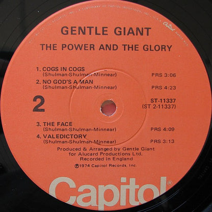 The Power And The Glory - secondary