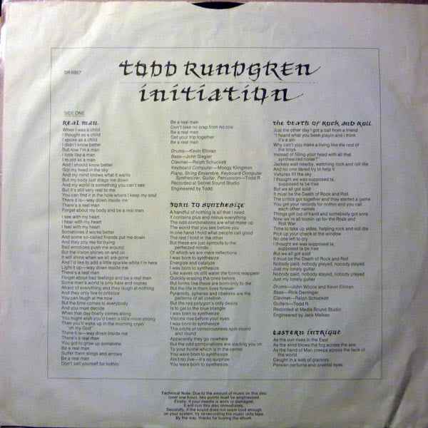 Initiation - secondary