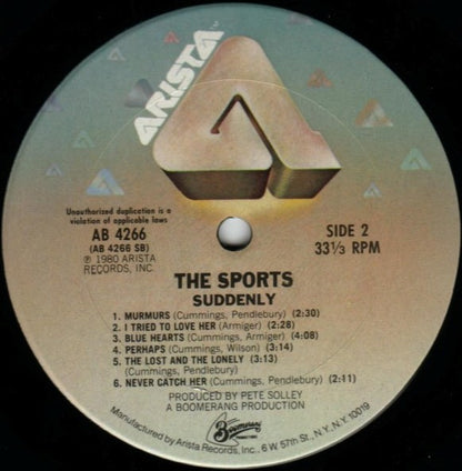 The Sports - Suddenly...
