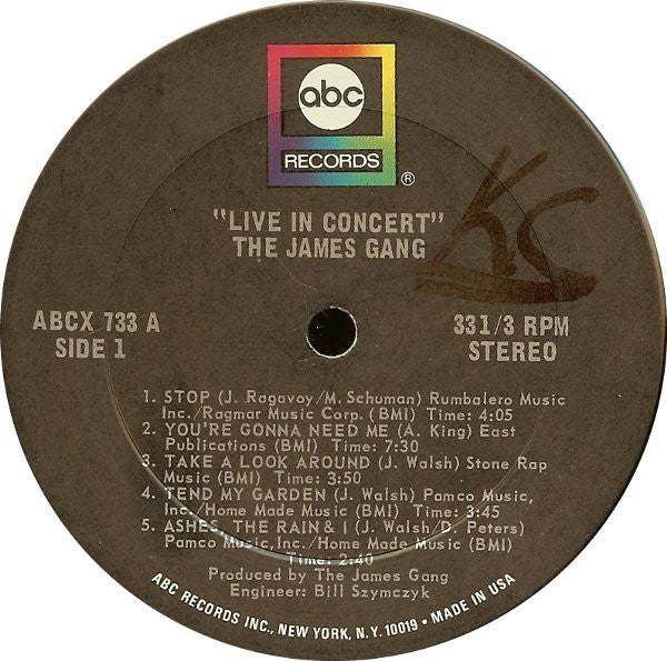 Live In Concert - secondary