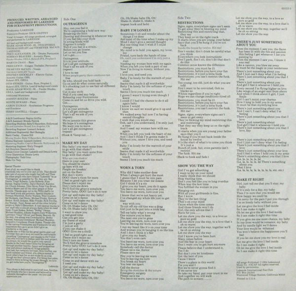 Outrageous - secondary