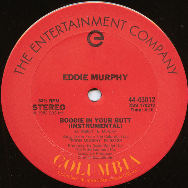 Boogie In Your Butt - secondary