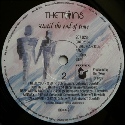 Until The End Of Time - secondary