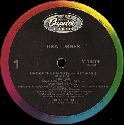 12" Single: Tina Turner - One Of The Living
