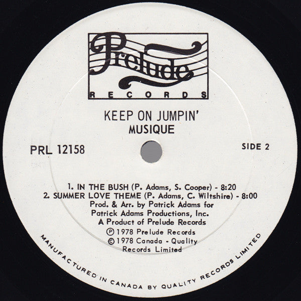 Keep On Jumpin' - secondary
