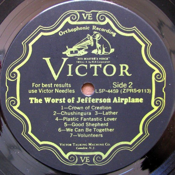 The Worst Of Jefferson Airplane - secondary