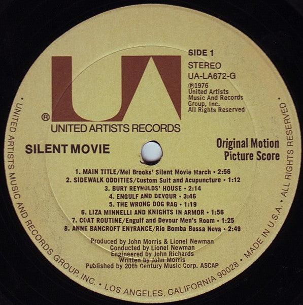 Silent Movie (Original Motion Picture Score) - secondary