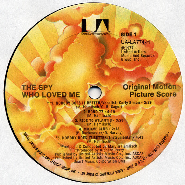The Spy Who Loved Me (Original Motion Picture Score) - secondary