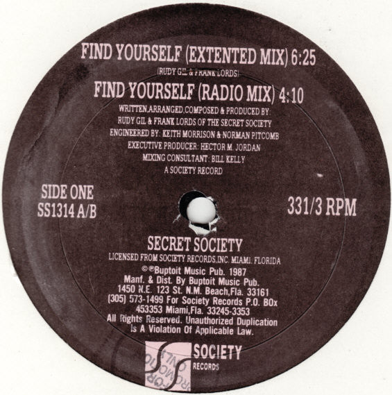 12": Secret Society (4) - Find Yourself