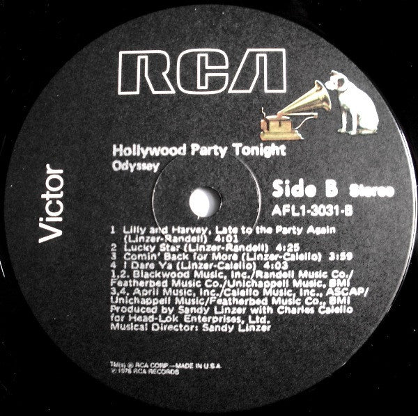 Hollywood Party Tonight - secondary