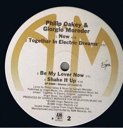 Philip Oakey, Giorgio Moroder - Philip Oakey & Giorgio Moroder