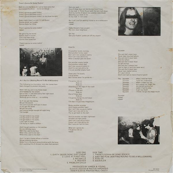 Dirty Deeds Done Dirt Cheap - secondary