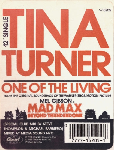 12" Single: Tina Turner - One Of The Living