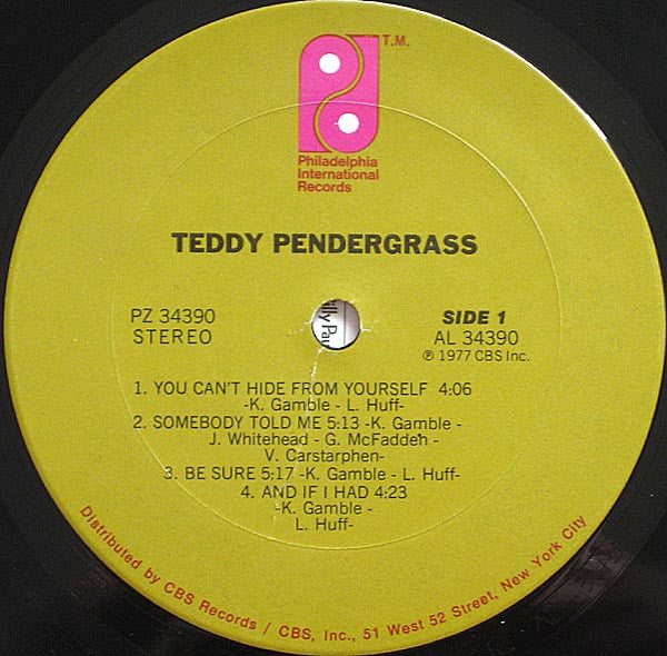 Teddy Pendergrass - secondary
