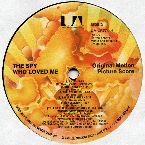 The Spy Who Loved Me (Original Motion Picture Score) - secondary