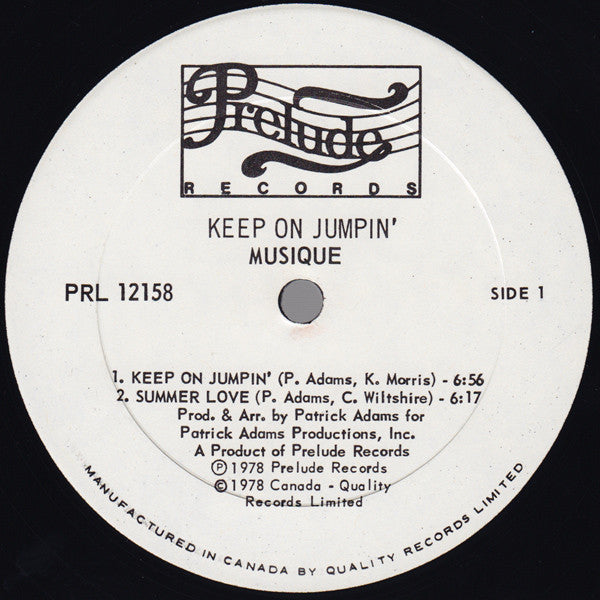 Keep On Jumpin' - secondary