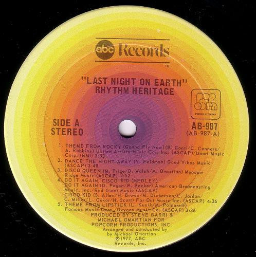 Last Night On Earth - secondary