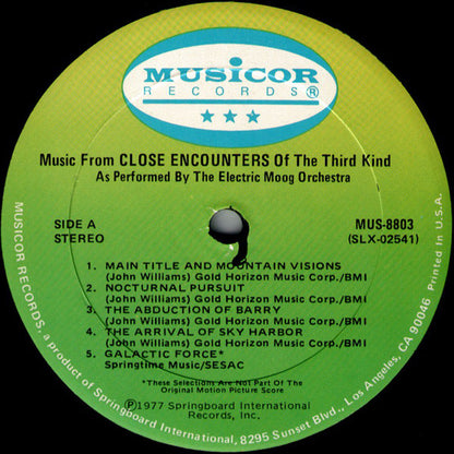 Music From Close Encounters Of The Third Kind - secondary