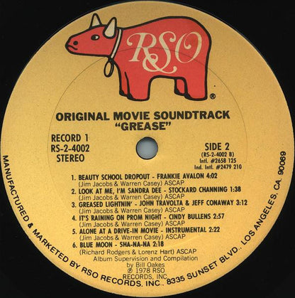 Grease (The Original Soundtrack From The Motion Picture) - secondary
