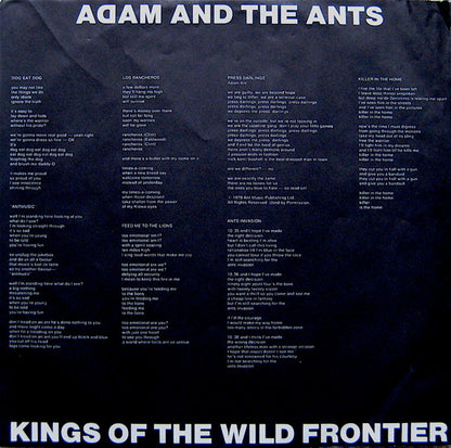 Kings Of The Wild Frontier - secondary