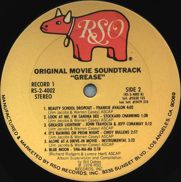 Grease (The Original Soundtrack From The Motion Picture) - secondary