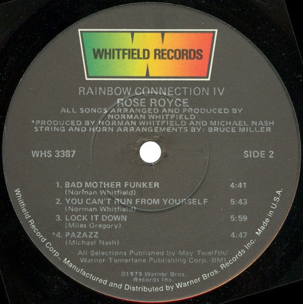 Rainbow Connection IV - secondary