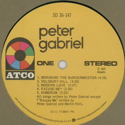 Peter Gabriel - secondary