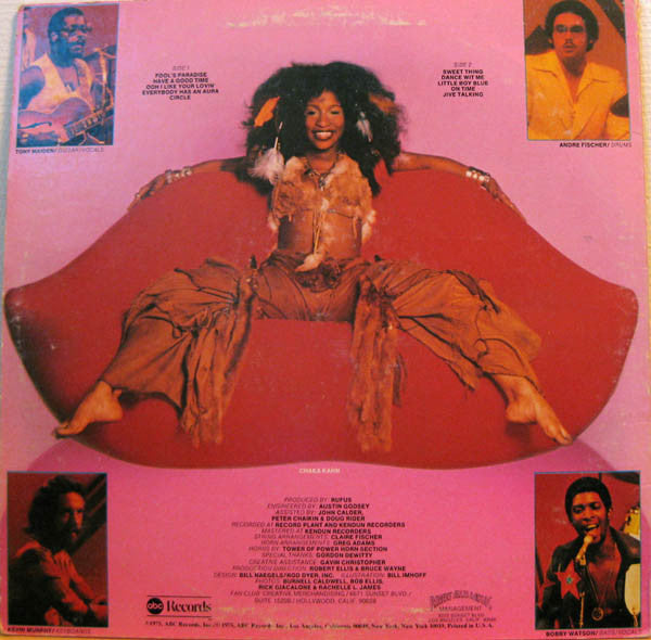 Rufus Featuring Chaka Khan - secondary