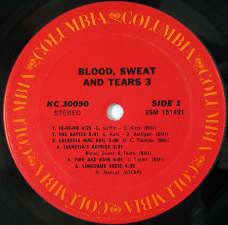 Blood, Sweat And Tears 3 - secondary