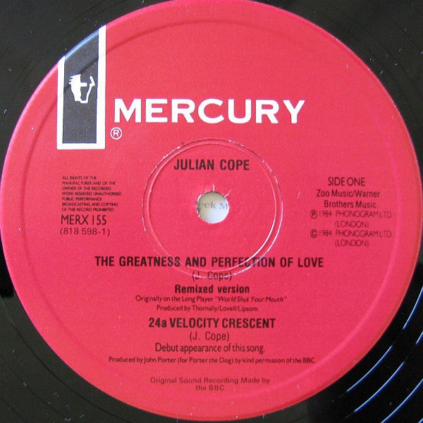The Greatness And Perfection Of Love (Remix) - secondary