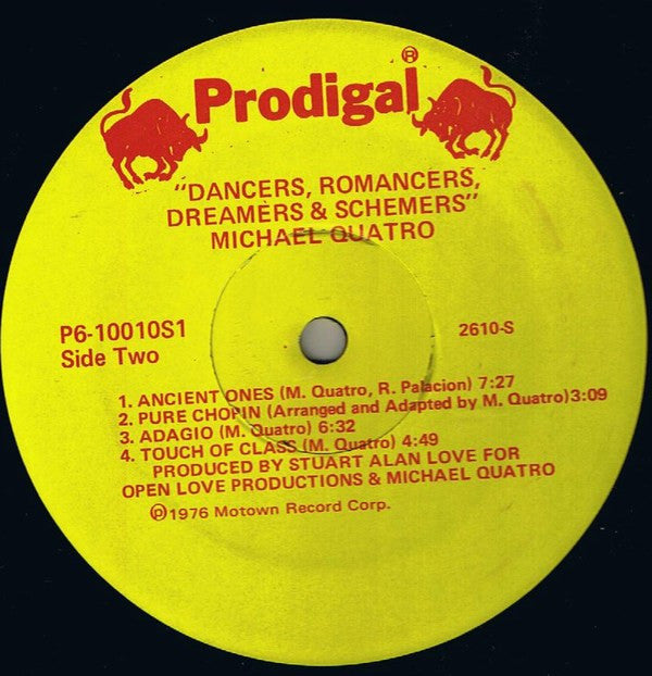 Michael Quatro - Dancers, Romancers, Dreamers & Schemers