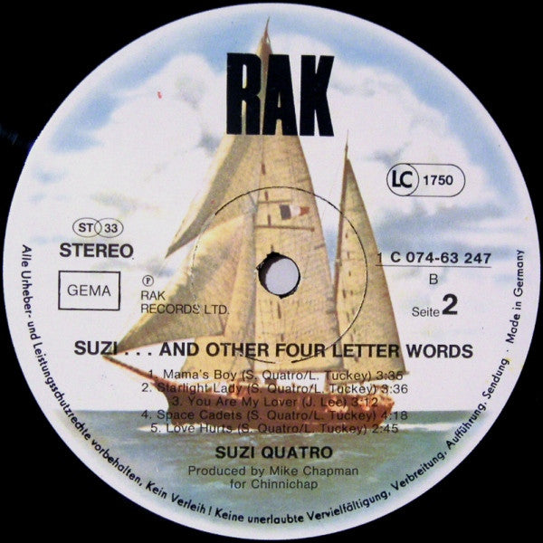 Suzi... And Other Four Letter Words - secondary