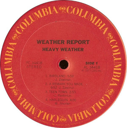 Heavy Weather - secondary