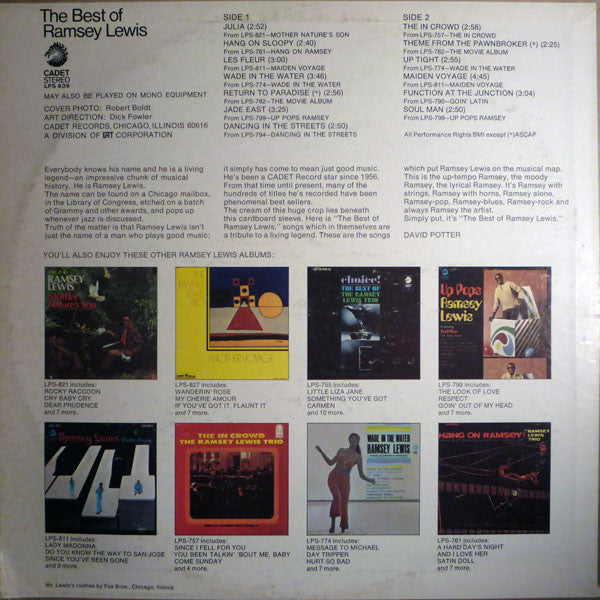 The Best Of Ramsey Lewis - secondary