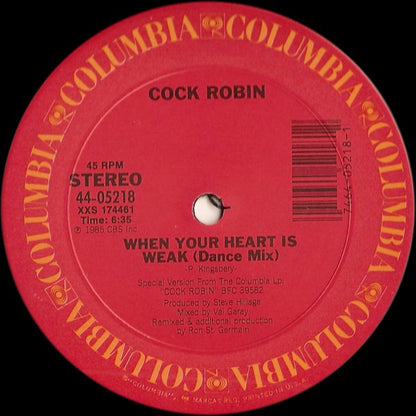 When Your Heart Is Weak (12" Dance Remix) - secondary