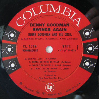Benny Goodman Swings Again - secondary