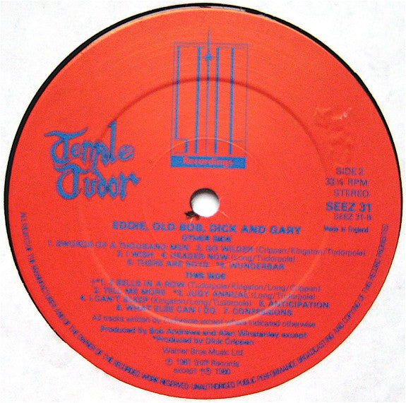 Eddie, Old Bob, Dick And Gary - secondary