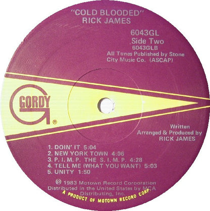 Cold Blooded - secondary