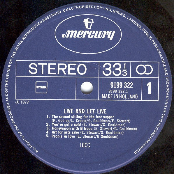Live And Let Live - secondary