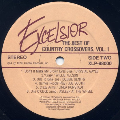 Various - The Best Of Country Crossovers - Volume One
