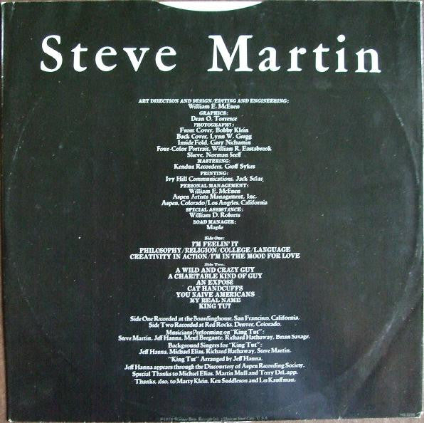 Steve Martin - A Wild And Crazy Guy
