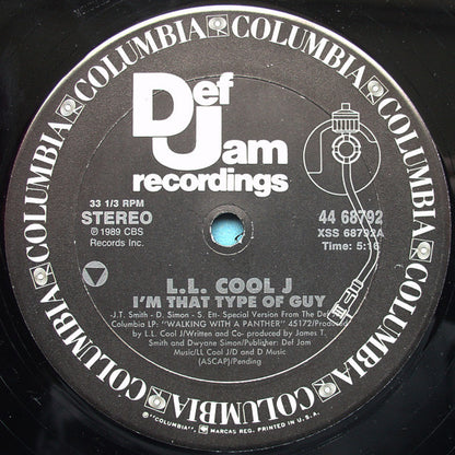 12" Single: LL Cool J - I'm That Type Of Guy